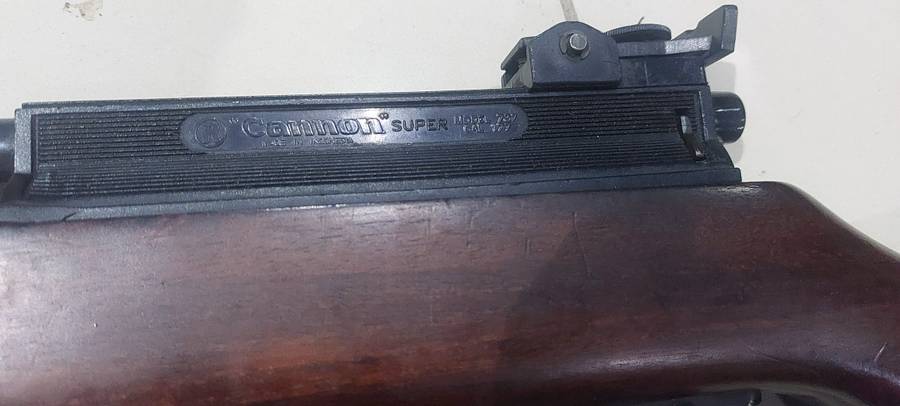 1000 FPS CANNON SUPER VINTAGE AIR PUMP RIFLE / RARE FIND LIKE BRAND NEW VERY POWERFUL BOLT ACTION