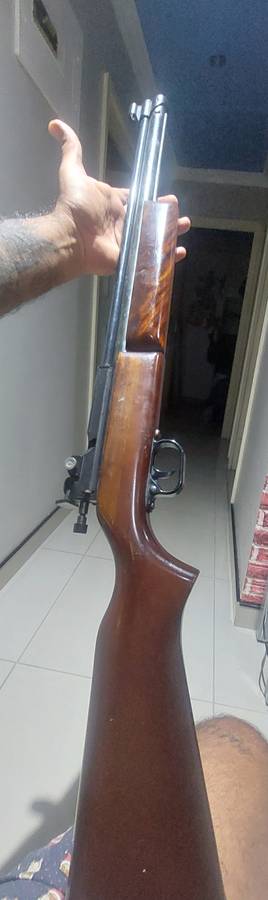 1000 FPS CANNON SUPER VINTAGE AIR PUMP RIFLE / RARE FIND LIKE BRAND NEW VERY POWERFUL BOLT ACTION