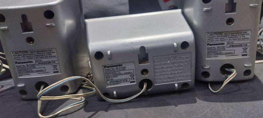 PANASONIC SPEAKERS WORKING 200%