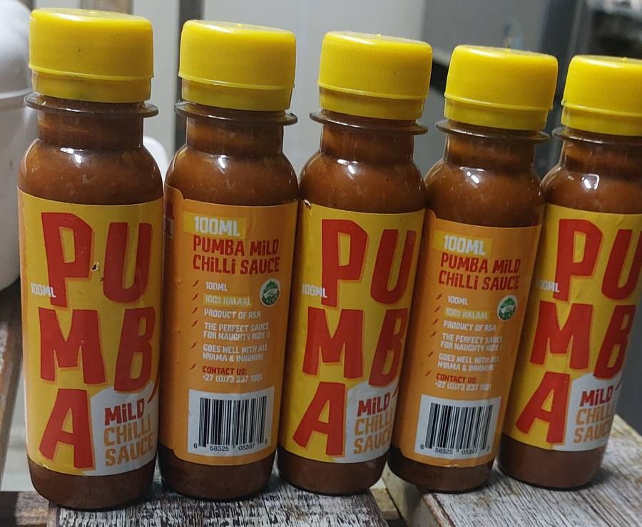 LATST 5 A MUST PUMBA MEDIUM HOT SOUS 100ML