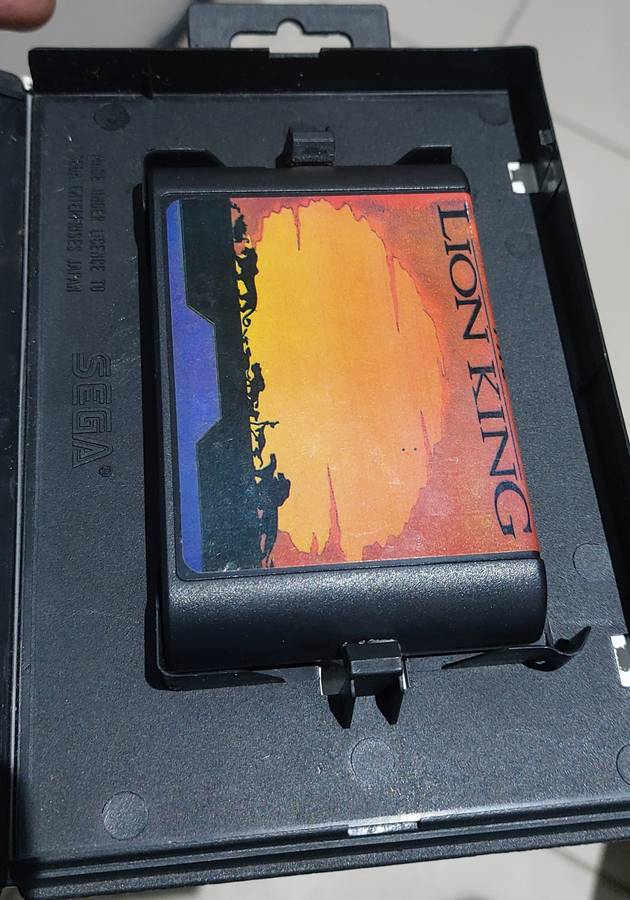 SEGA MEGA DRIVE THE LION KING GAME
