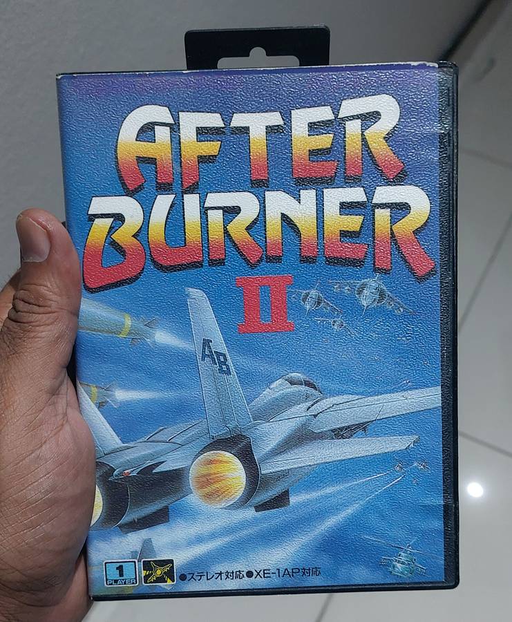 SEGA MEGA DRIVE AFTERBURNER 2 GAME