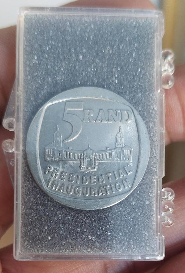 presidential 5 rand coin