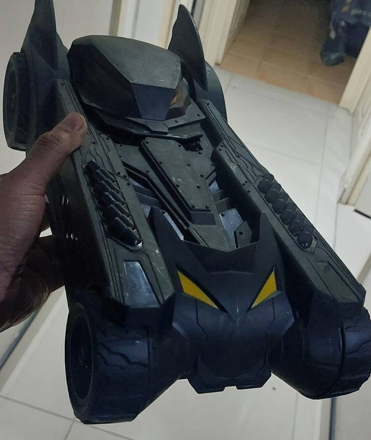 LARGE Vintage 40cm length  BATMAN batmobile