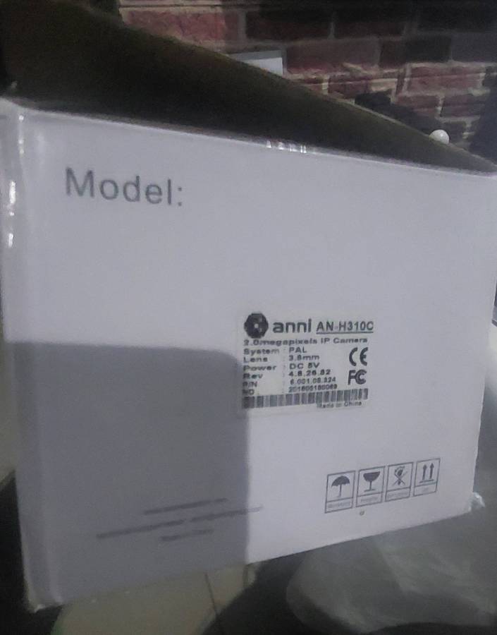 Wifi 360 degree ip camera never used