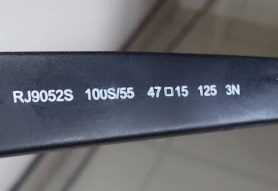 Baby face rayban wayfarer frame only