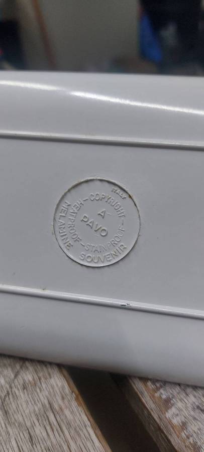 Vintage queen silver jubilee tray