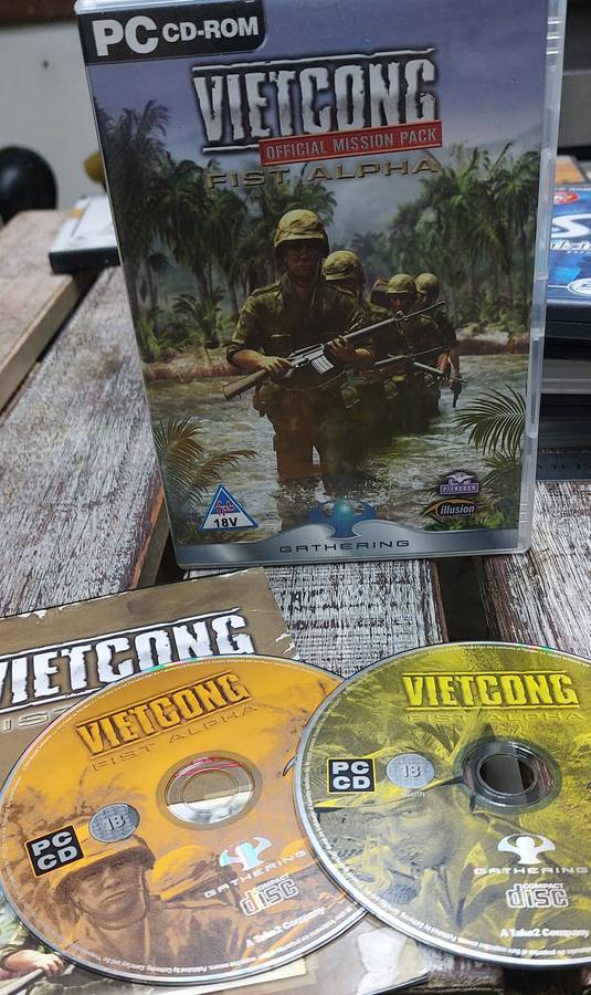 Pc game double disc