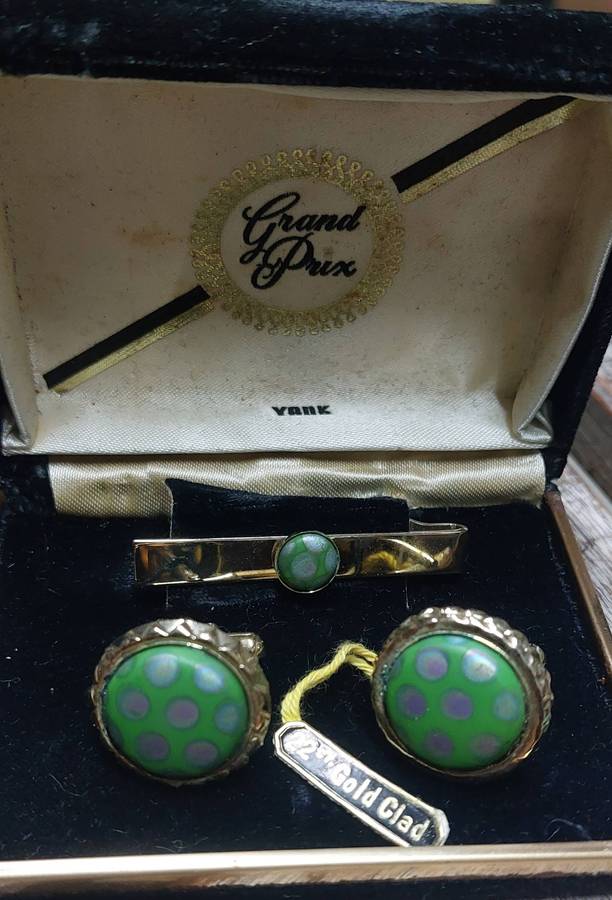 Vintage cufflinks never used