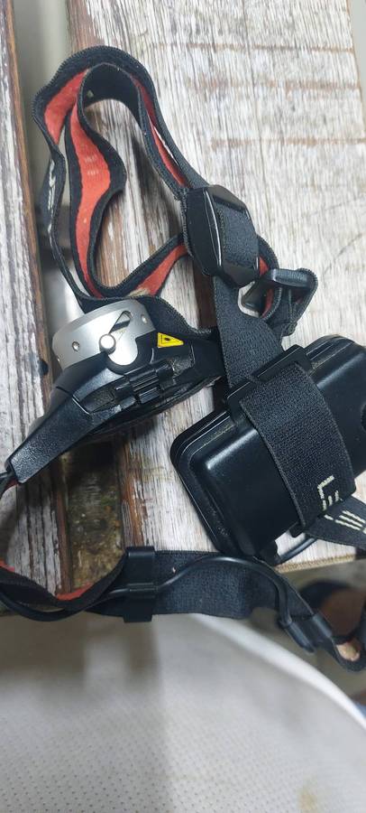 Head torch Led lenser controllable