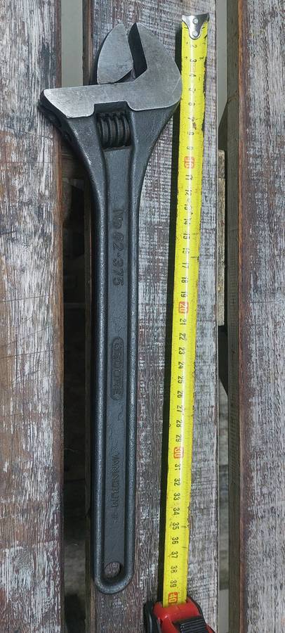 Large gedore shifting spanner hardly used