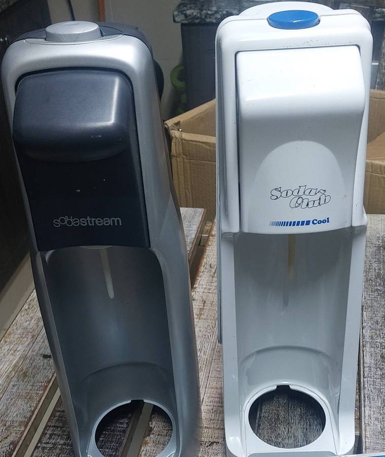 2 x soda stream machines only