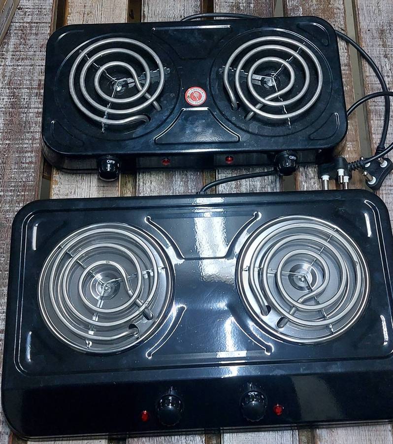 2 x hot plate stoves read description
