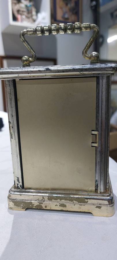 vintage made in Germany Hermle mantle  clock.