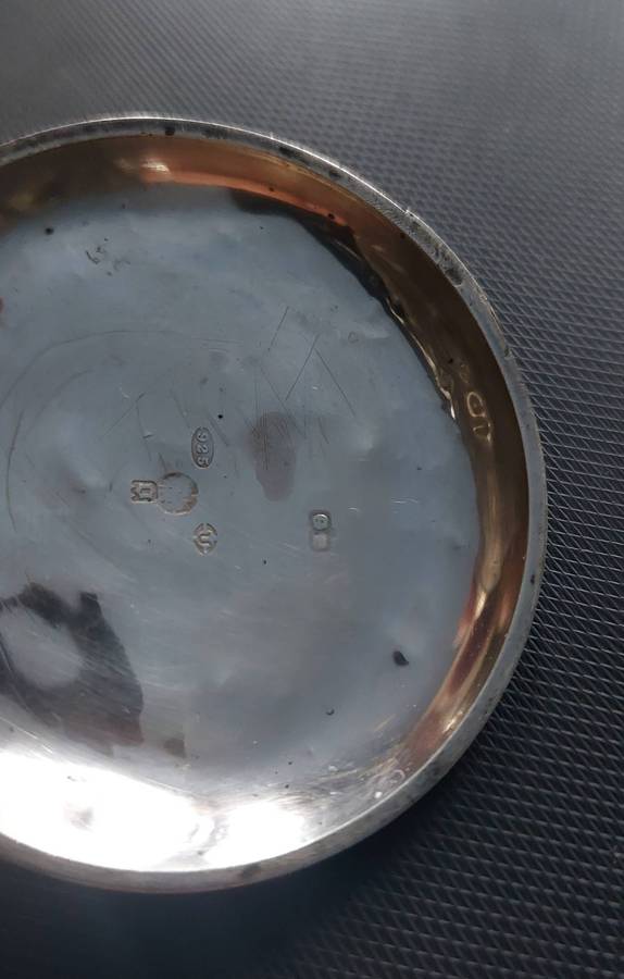 925 silver Hebdomas  8-day Pocket Watch