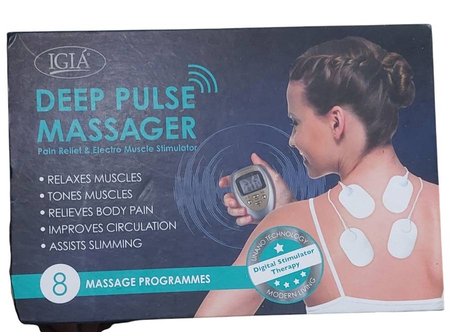 IGIA DEEP PULSE MASSAGER BATTERY INCLUDED