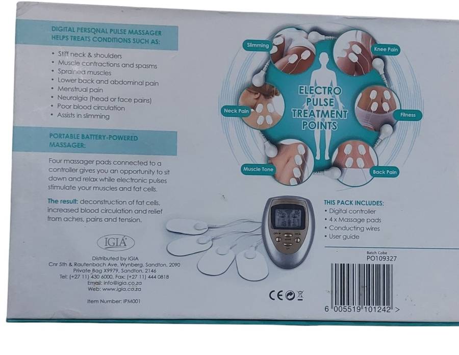 IGIA DEEP PULSE MASSAGER BATTERY INCLUDED