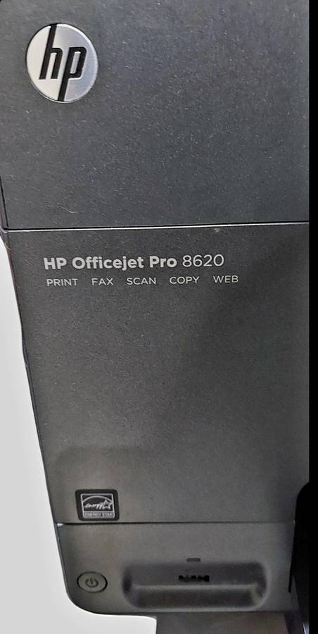 HP OFFICE JET PRO 8620 TOUCH SCREEN WORKS PERFECTLY INK ONLY REQUIRED