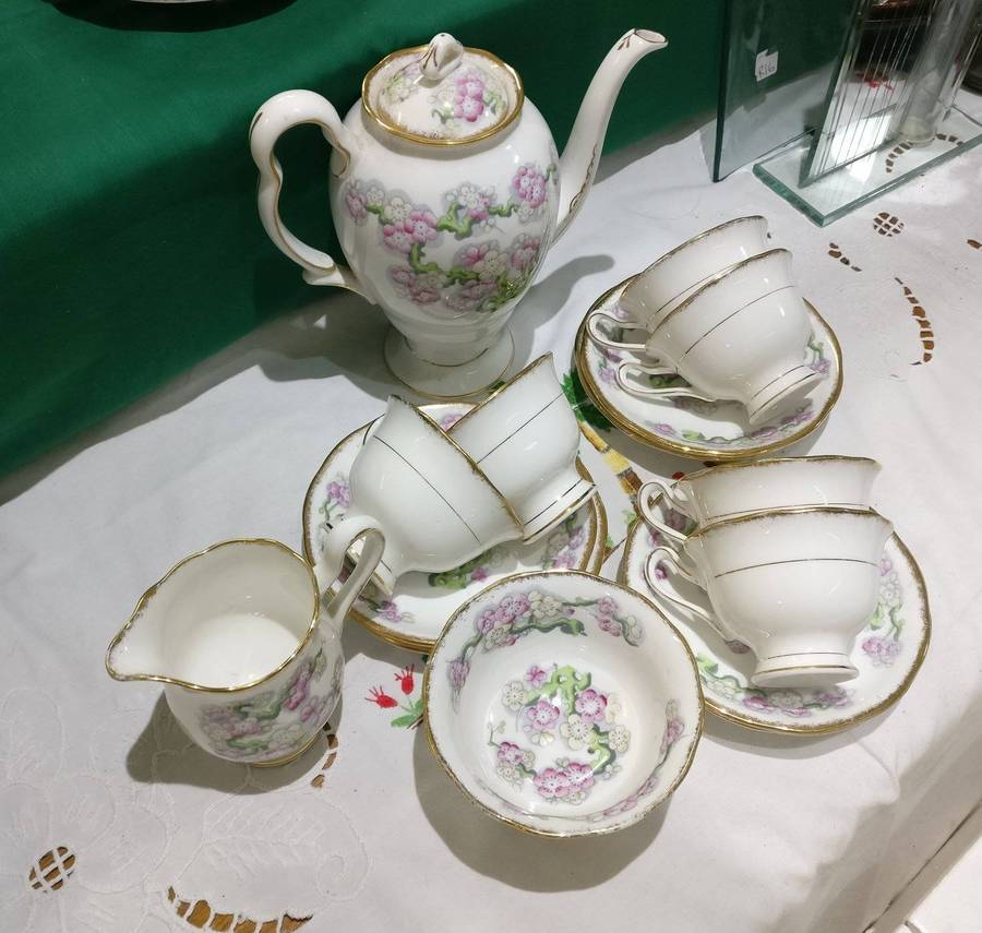 Royal Albert bone china coffee set
