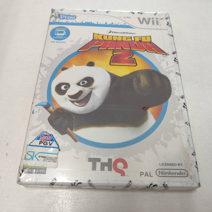 Kung Fu Panda 2 uDraw Nintendo Wii New Sealed