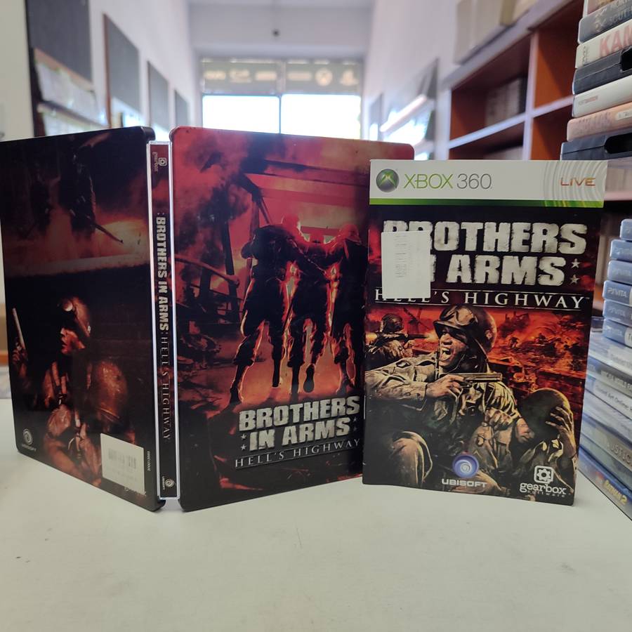 Brothers in Arms Hell's Highway Steelbook Xbox 360