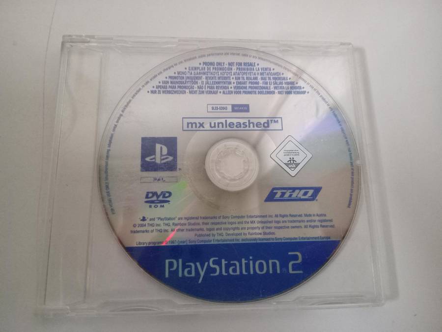 MX Unleashed Playstation 2 PS2 Promo Copy