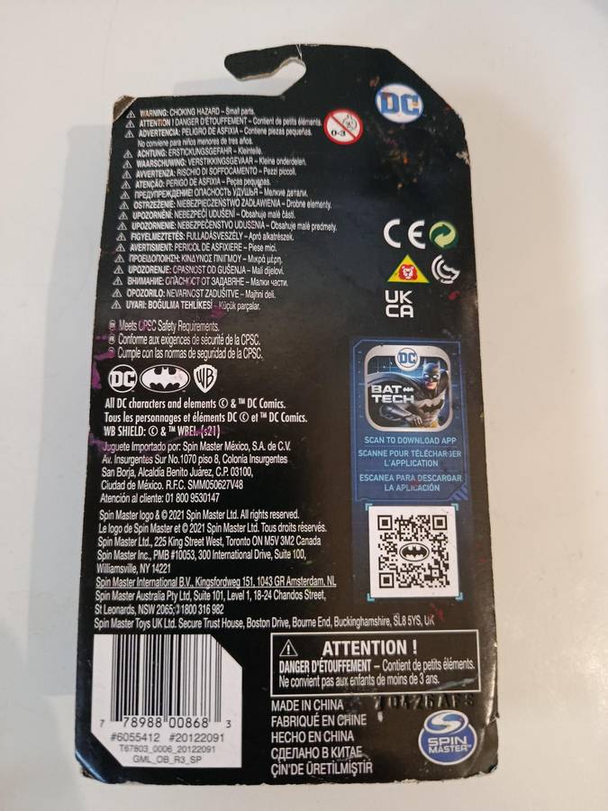 The Joker Spin Master 2021 Action Figure MOC