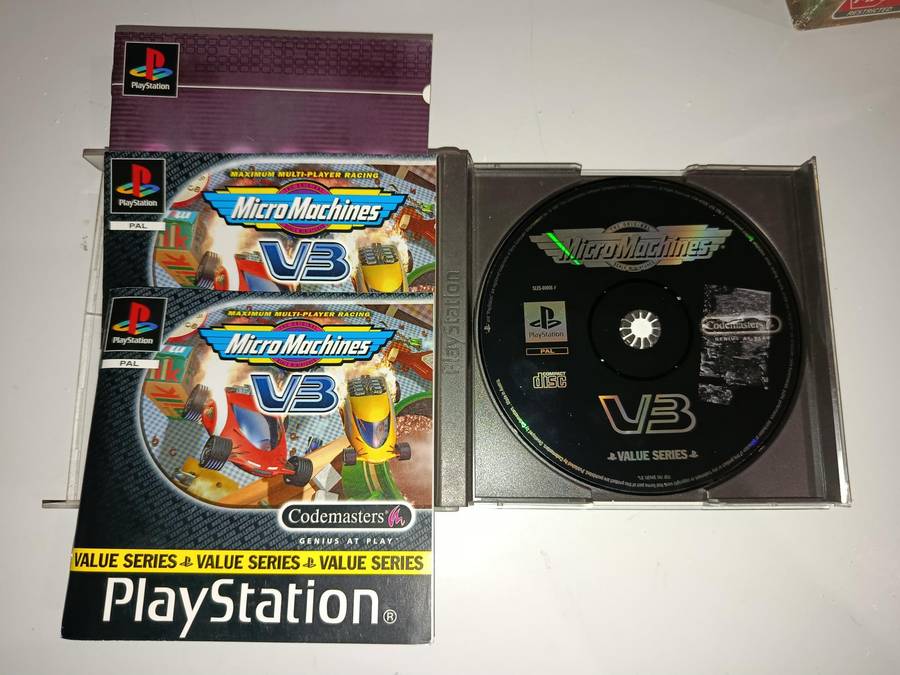 Micro Machines V3  PlayStation PS One PS1