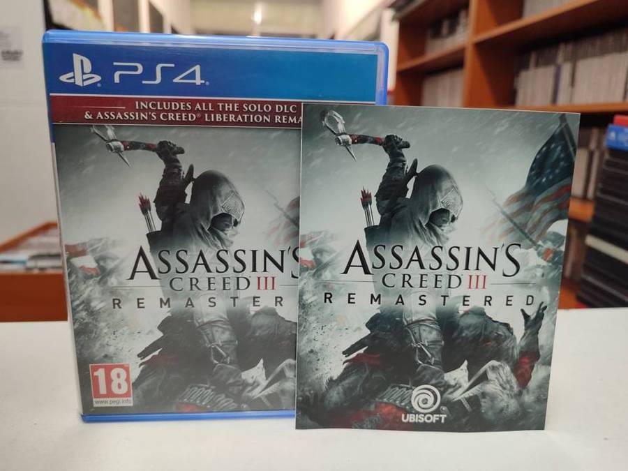 Assassin's Creed III Remastered PlayStation 4 PS4