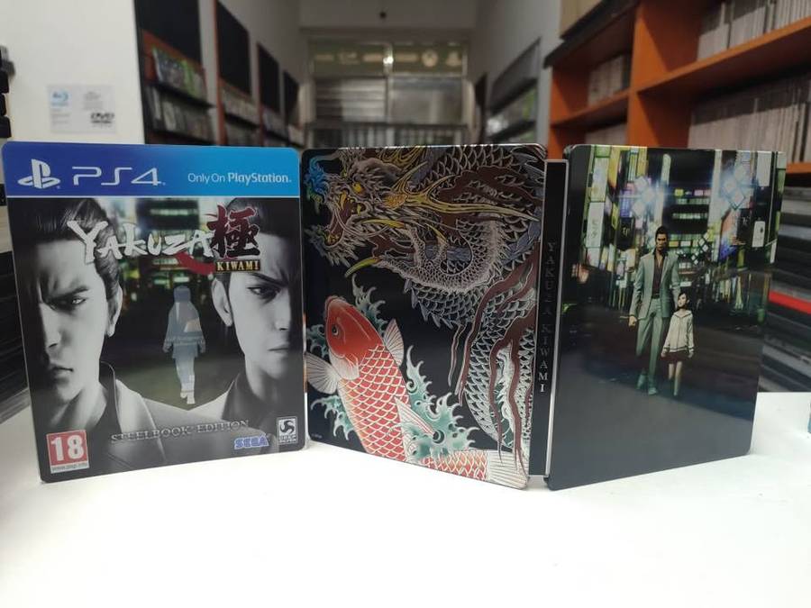 Yakuza Kiwami Steelbook Playstation 4 PS4
