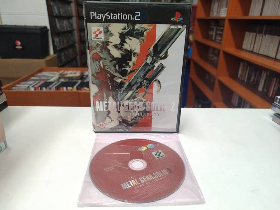 Metal Gear Solid 2 Sons of Liberty Playstation 2 PS2
