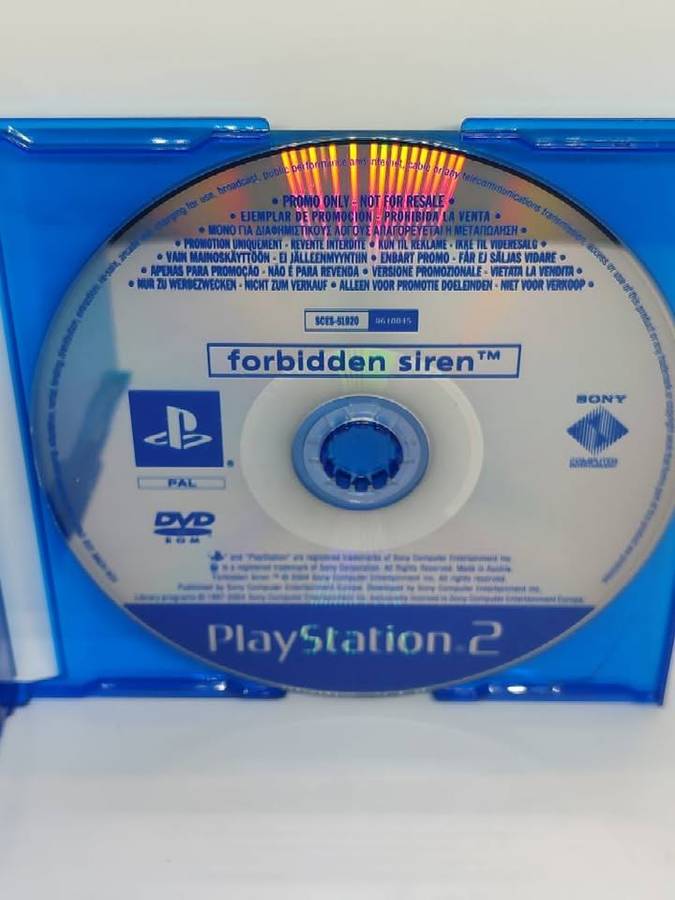 Forbidden Siren promo copy Playstation 2 PS2