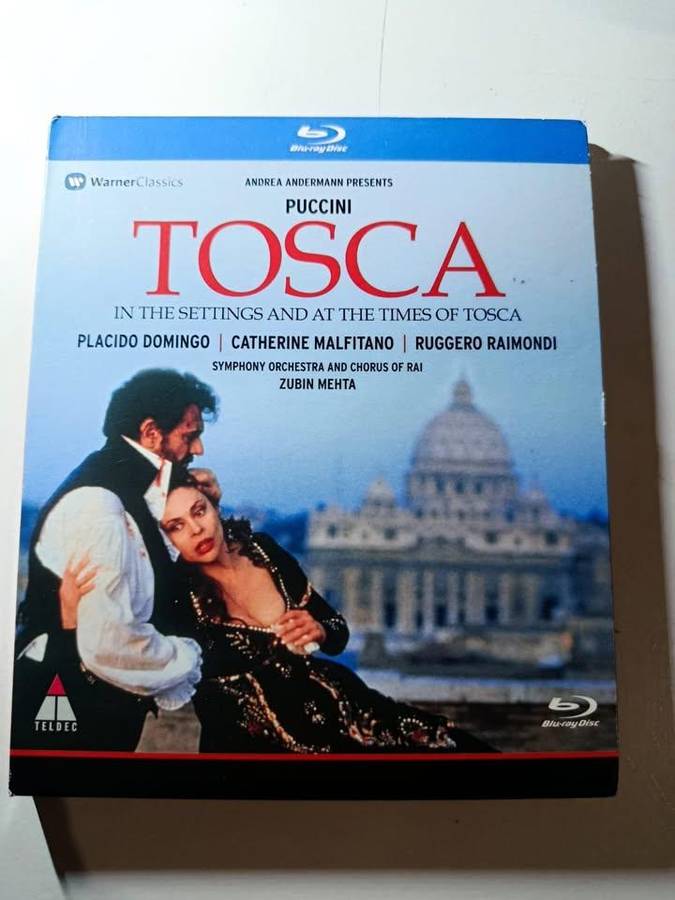 Puccini: Tosca - In the settings and at the times of Tosca Blu Ray