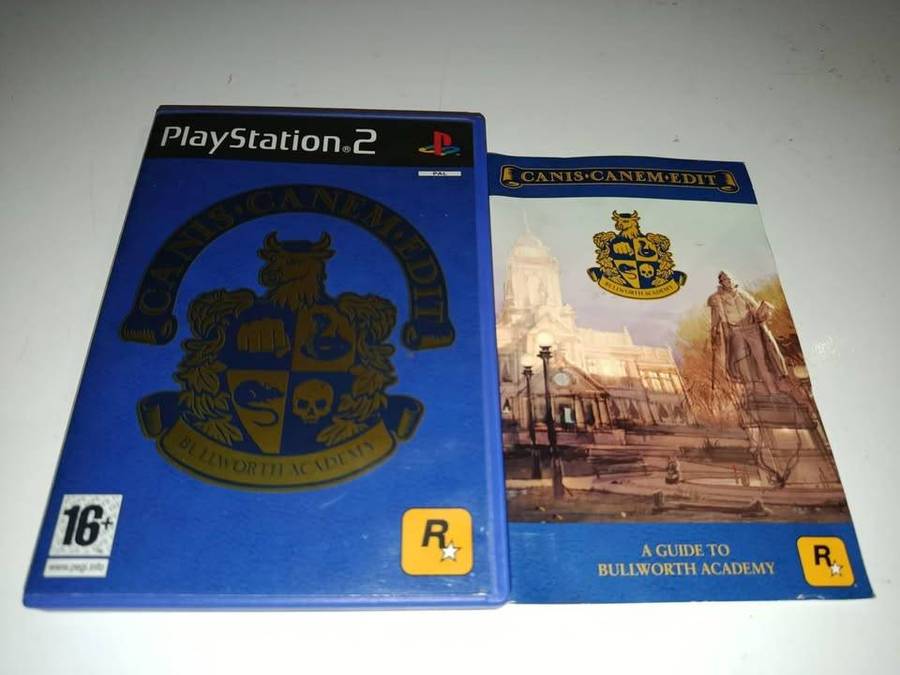 Canis Canem Edit AKA Bully Playstation 2 PS2