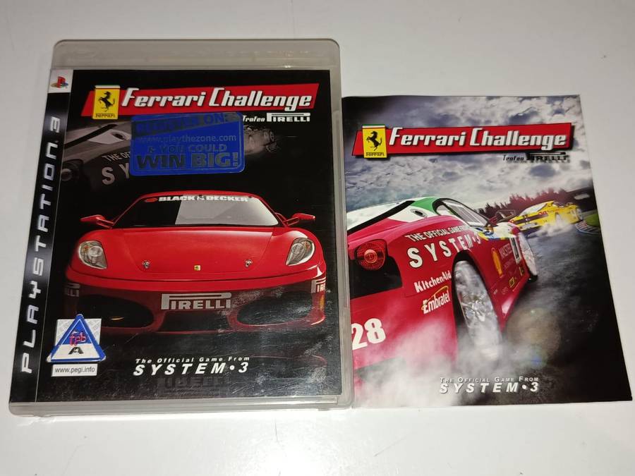 Ferrari Challenge Trofeo Pirelli PlayStation 3 PS3