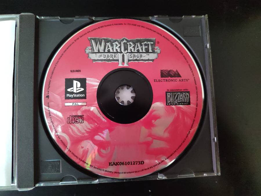 Warcraft II The Dark Saga PlayStation PS One Disc Only
