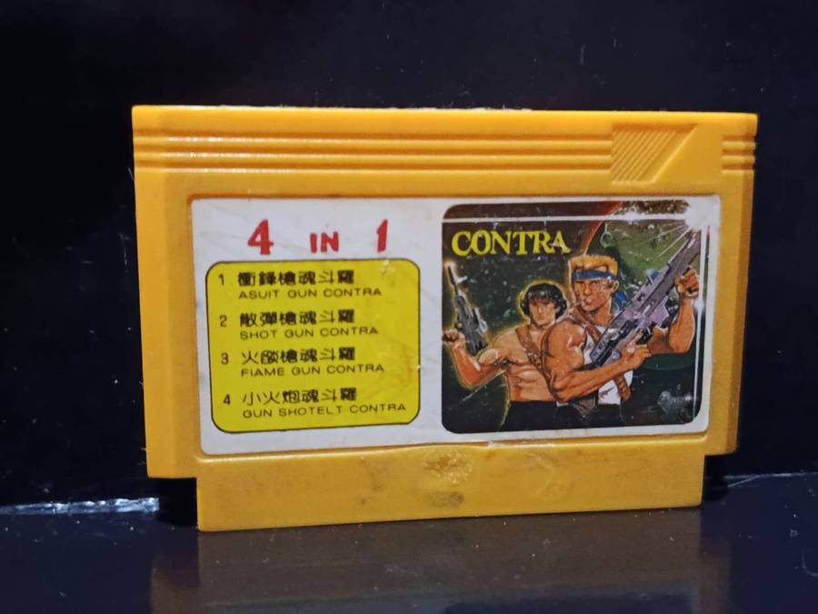 Contra  TV Game Cartridge