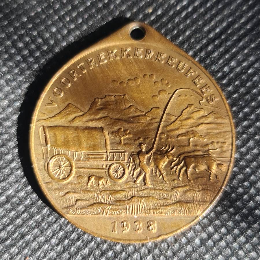 1938 South Africa Voortrekker Eeufees Madellion