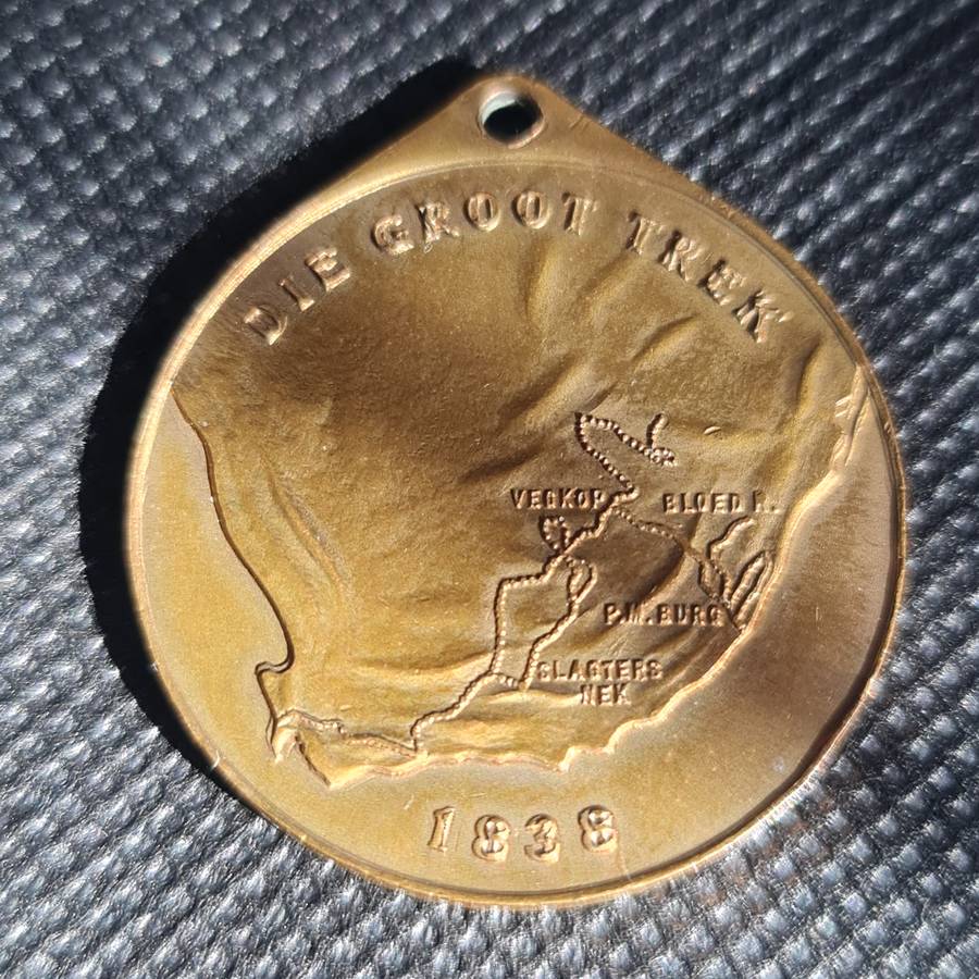 1938 South Africa Voortrekker Eeufees Madellion