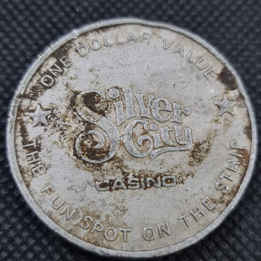 SILVER CITY CASINO LAS VEGAS NAVADA 1$ COIN