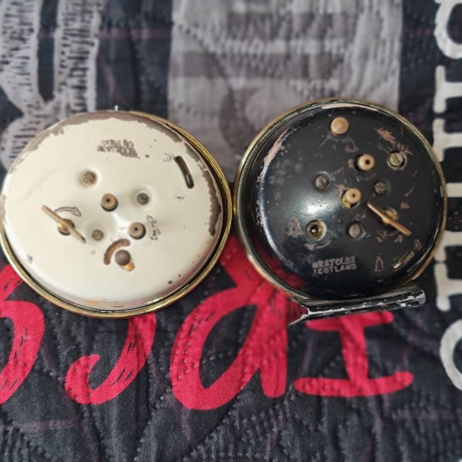 Pair of Baby Ben Bedside Alarm Clock For Spares