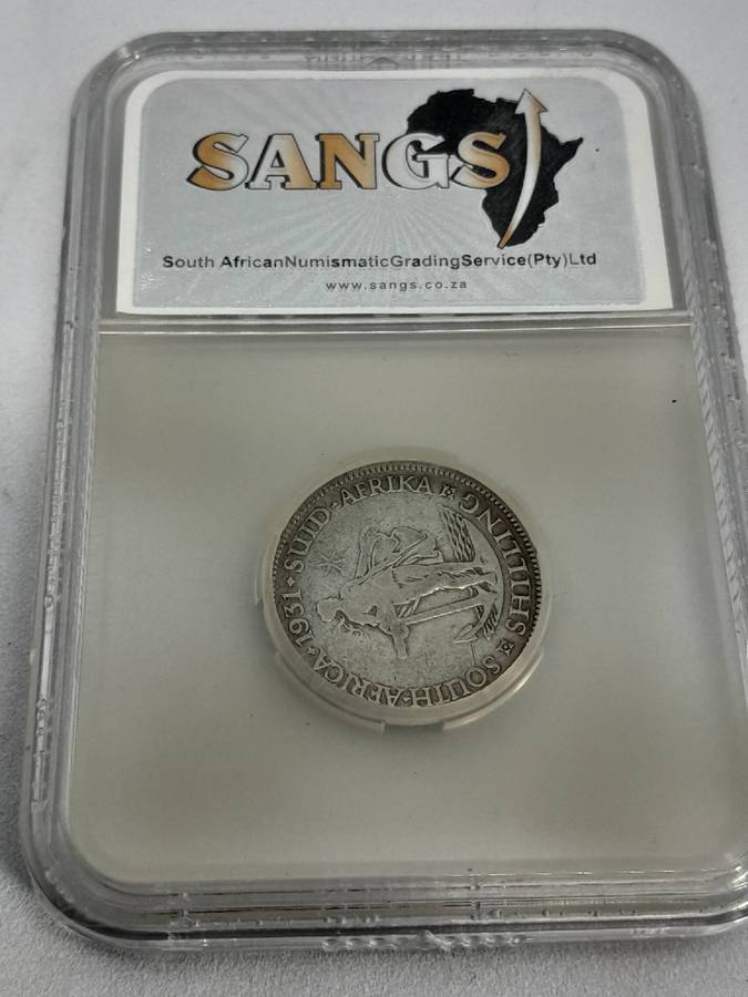 RARE 1931 SA Coin set : 6Pence, 1Shilling, 2.5Shilling