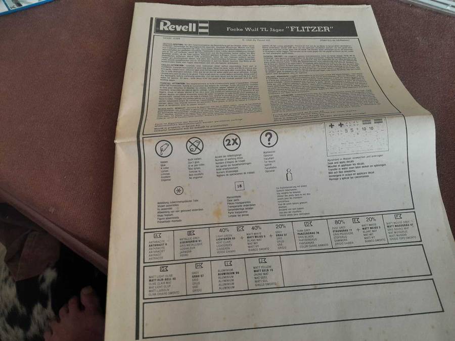 Focke Wulf Flitzer Jager model