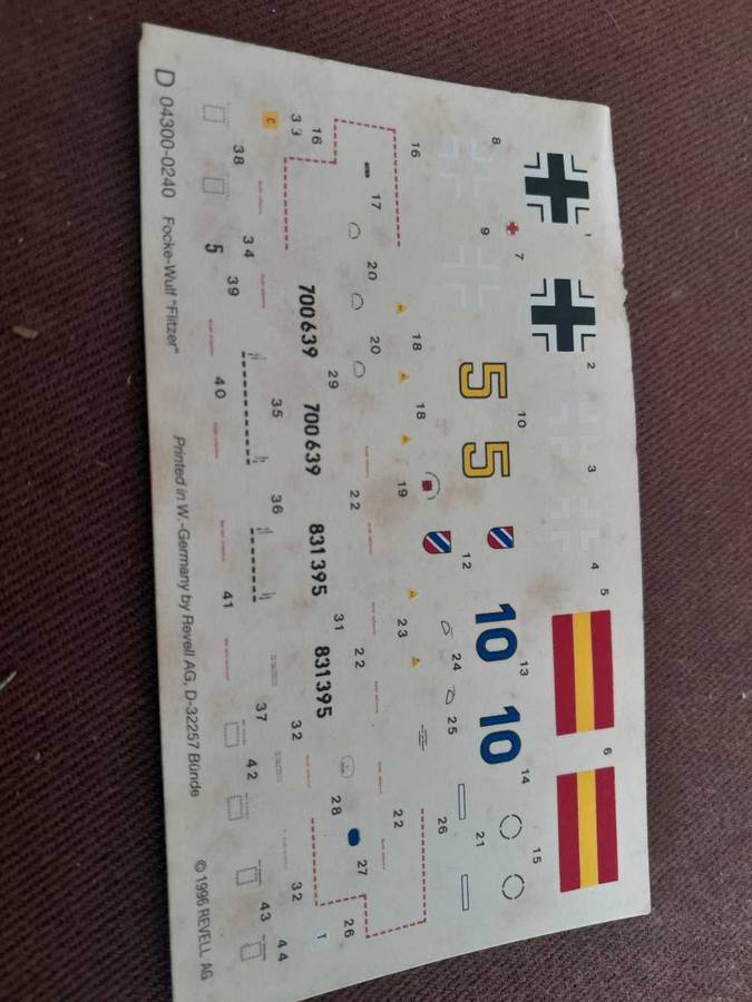 Focke Wulf Flitzer Jager model