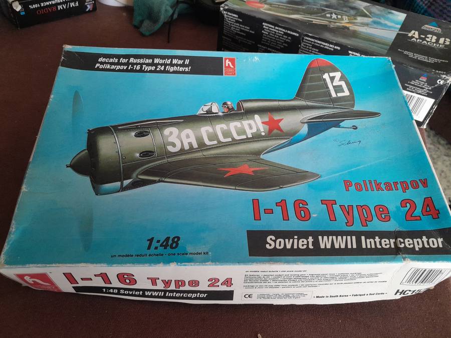 Soviet Inyerceptor I16 model kit