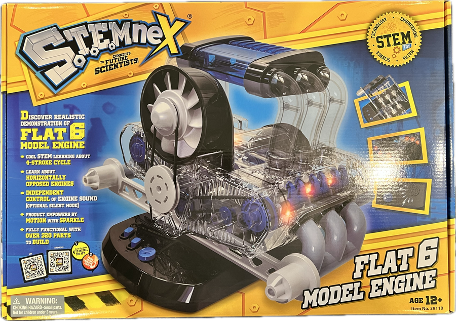 Flat 6 Model Engine (Self Assembly working Model)