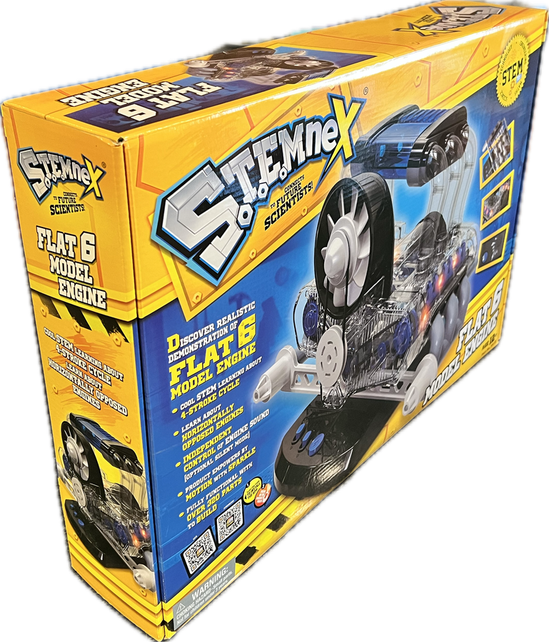 Flat 6 Model Engine (Self Assembly working Model)