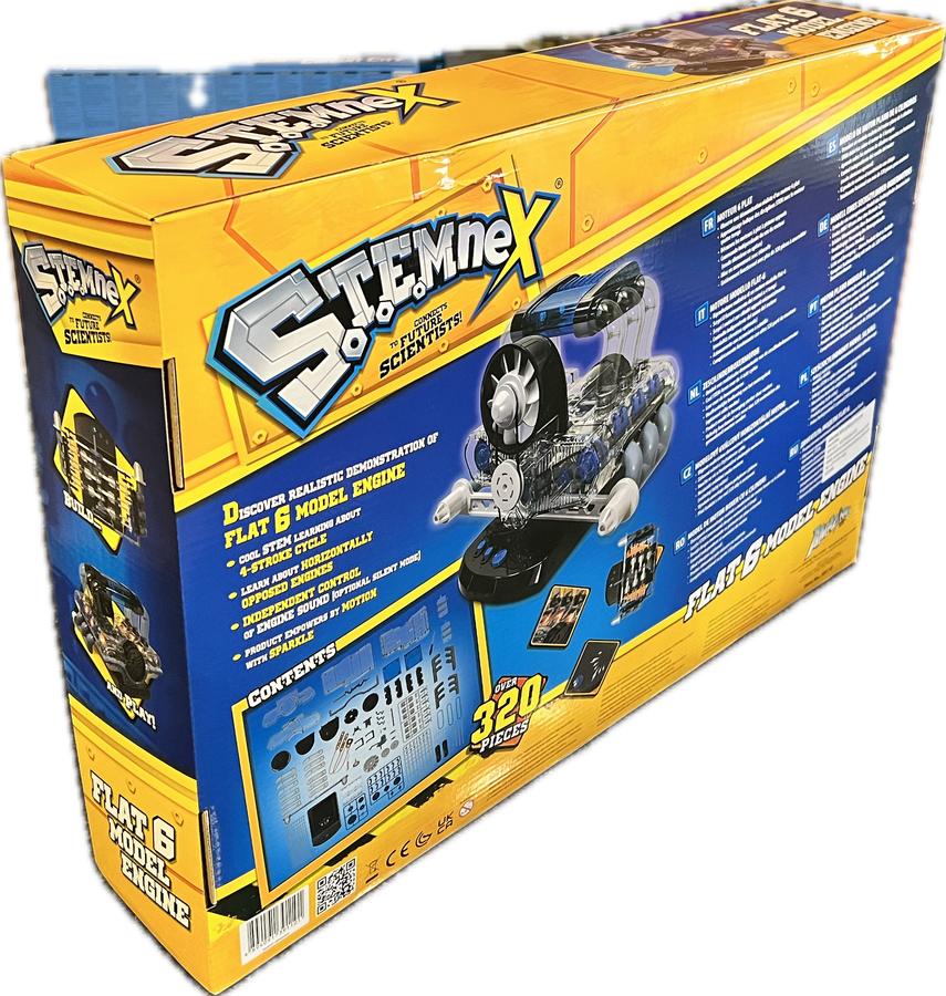 Flat 6 Model Engine (Self Assembly working Model)