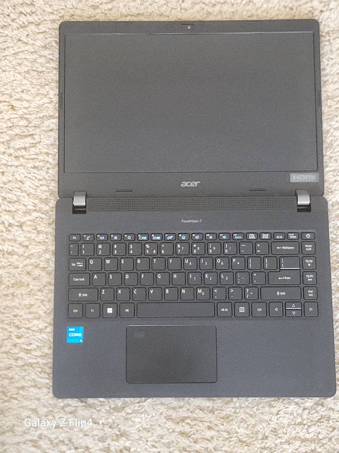 Acer travelmate P Core i5 11th gen 512nvme 16gig Ram