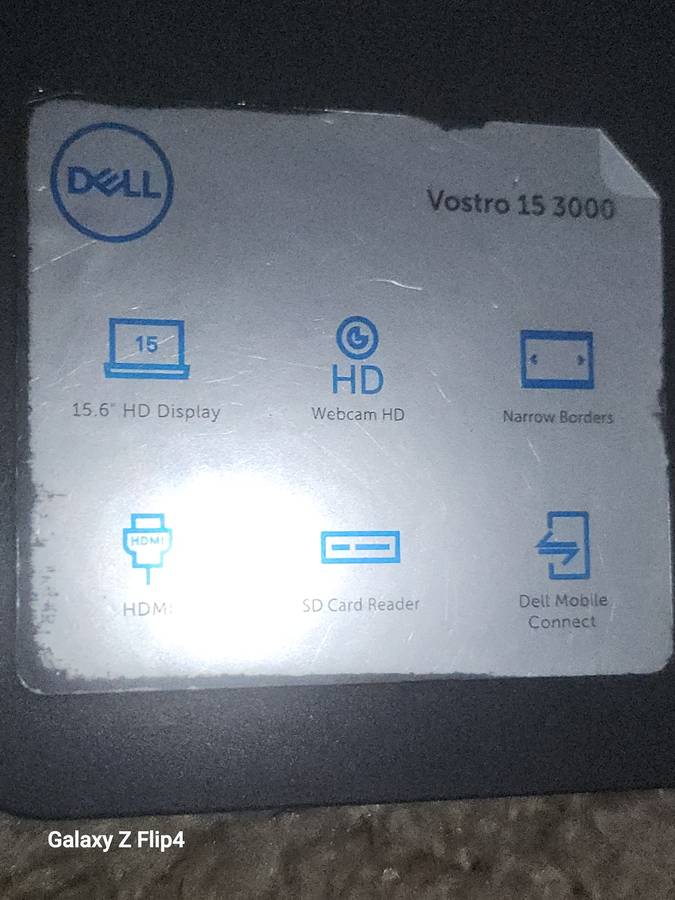 DELL VOSTRO CORE I3 11TH GEN 256NVME 8GIG RAM